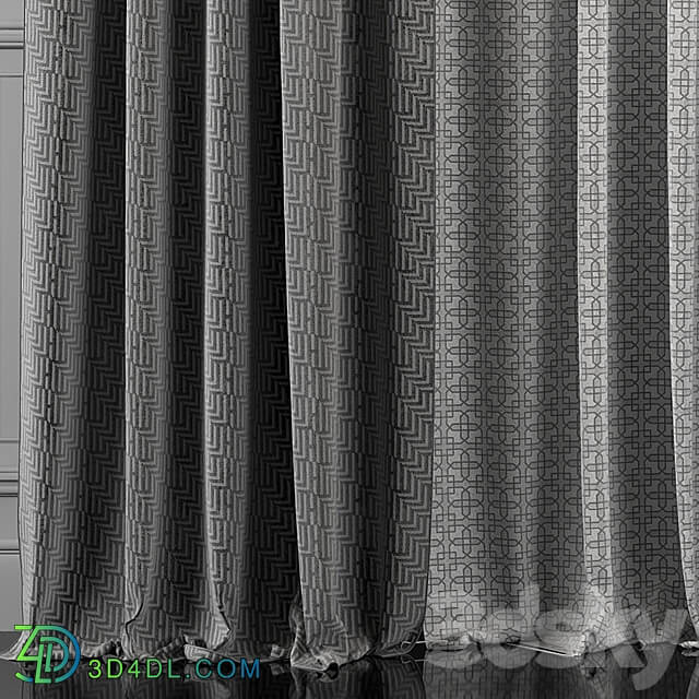 Curtains with window 309