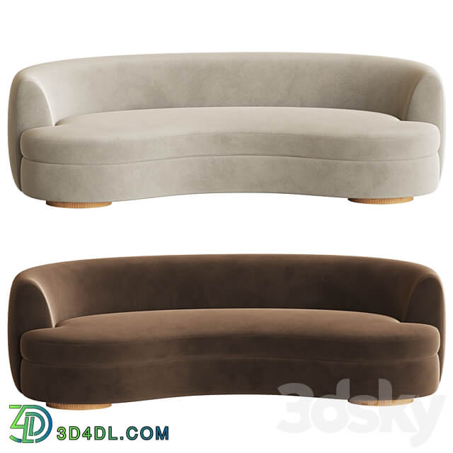 Sennen Curved Sofa Sedilia