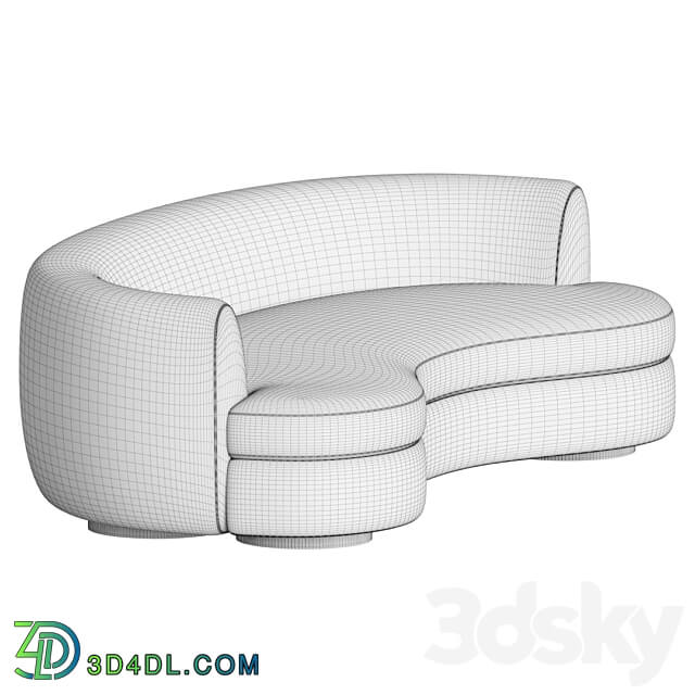 Sennen Curved Sofa Sedilia