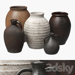 Ceramic vases 3D Models 