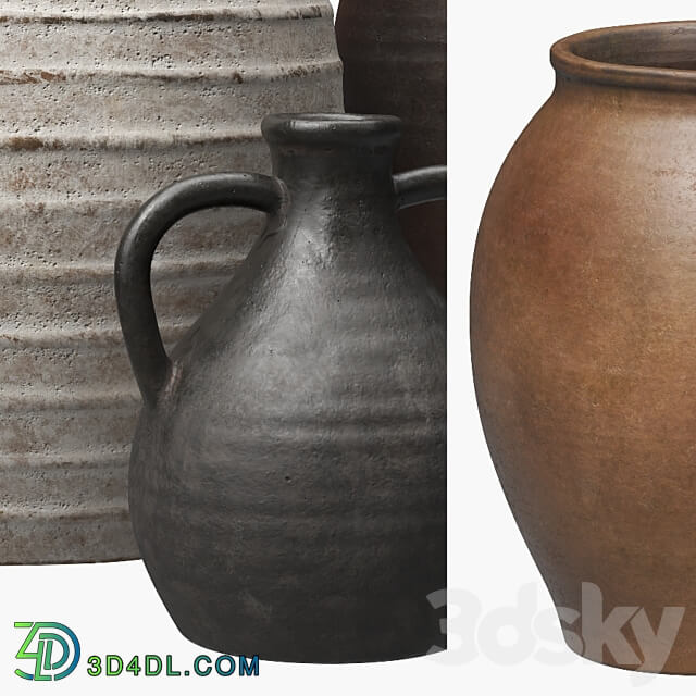 Ceramic vases 3D Models