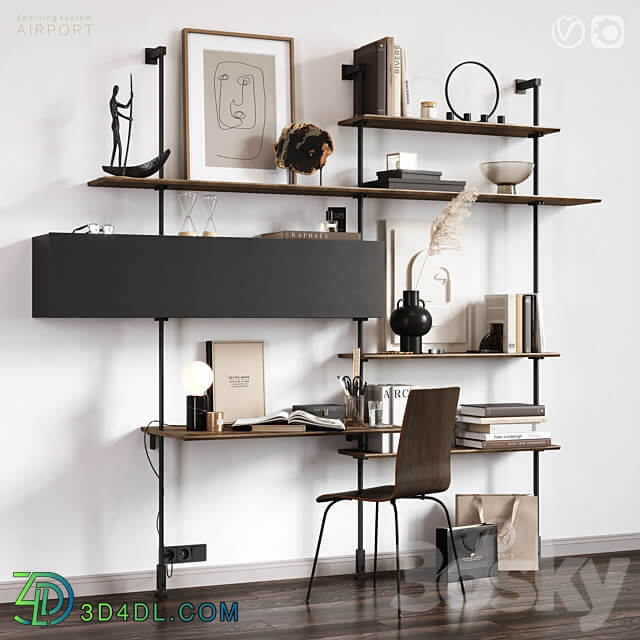 Rack Shelving Cattelan Italia AIRPORT