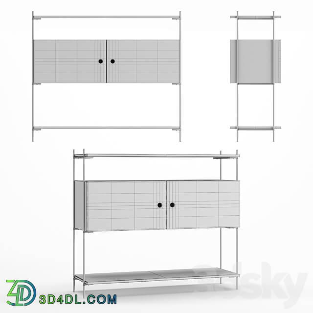 Sideboard Chest of drawer Hubsch Console table