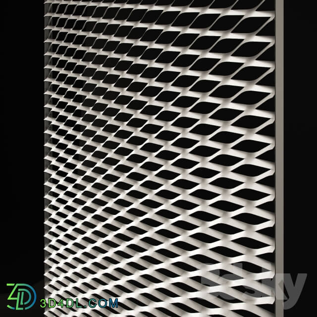 Other decorative objects Expanded metal mesh 175x70 mm
