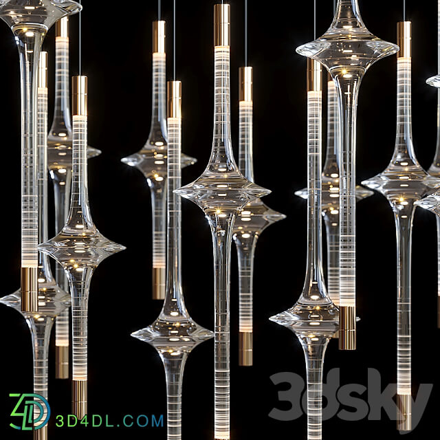 Droplight Vargov Design Pendant light 3D Models