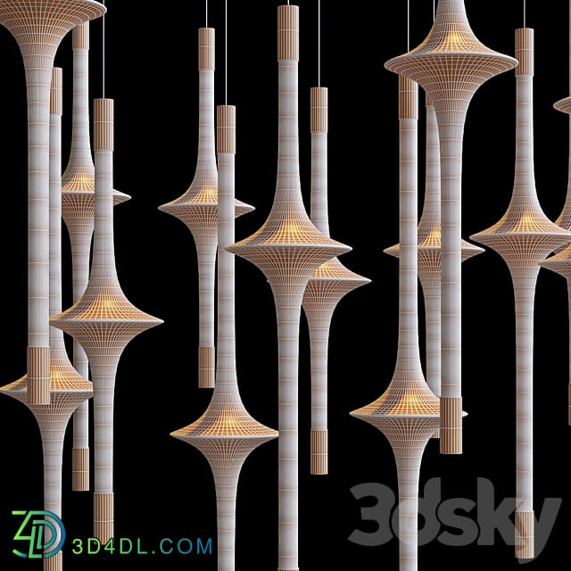 Droplight Vargov Design Pendant light 3D Models