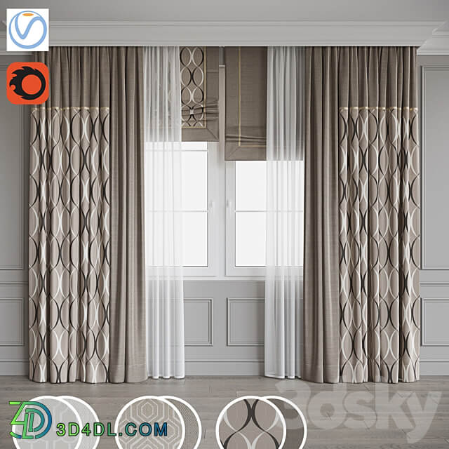 Set of curtains 98