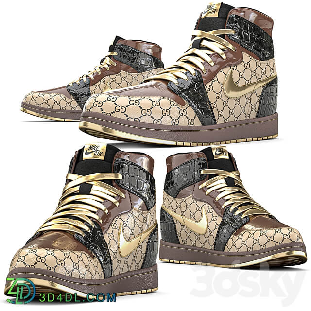 Footwear Sneakers Nike Gucci
