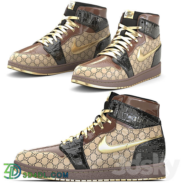 Footwear Sneakers Nike Gucci