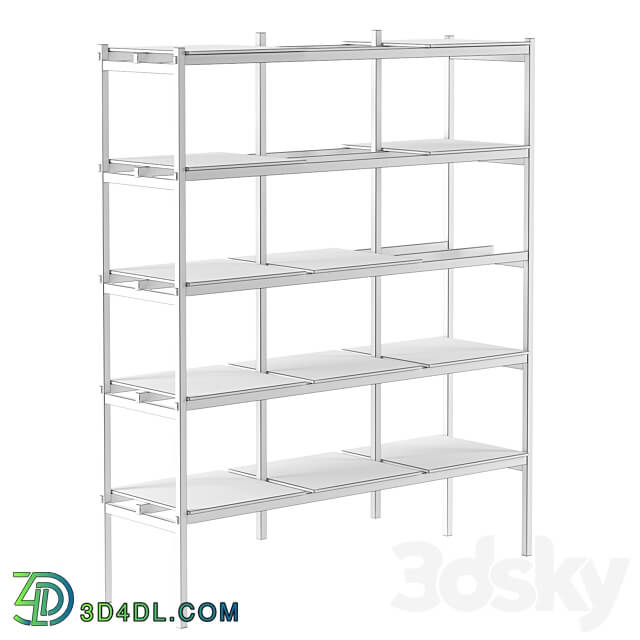 N SS01 shelving system by KARIMOKU CASE STUDY