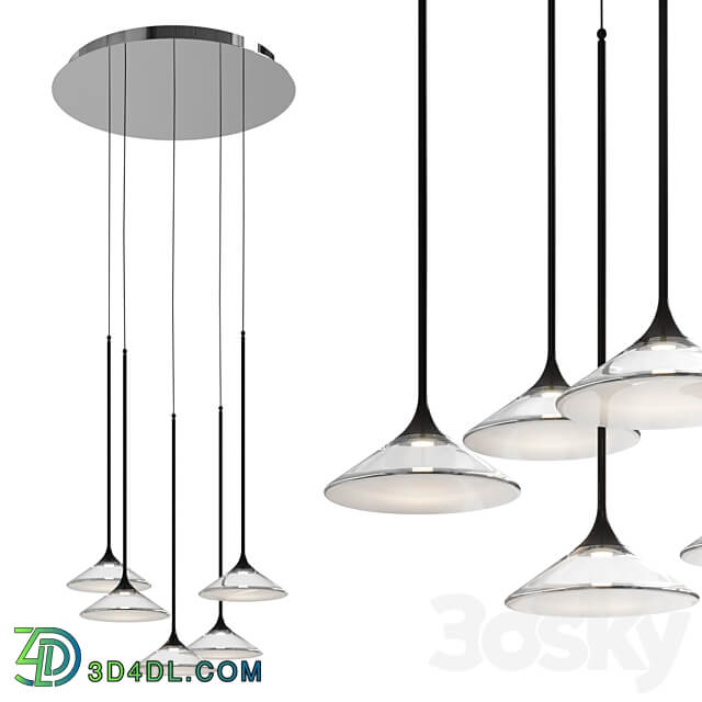 Pendant light Orsa Multipoint Pendant Light by Artemide