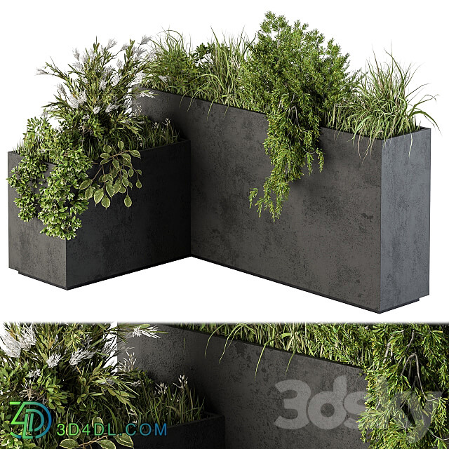 Outdoor Plant Set 248 Plant L Type Box