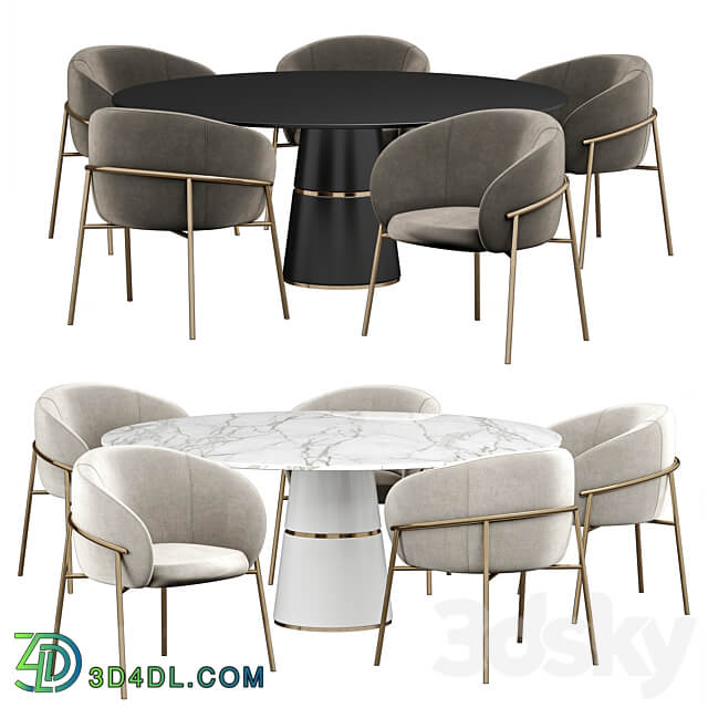 Table Chair Rimo dinning set