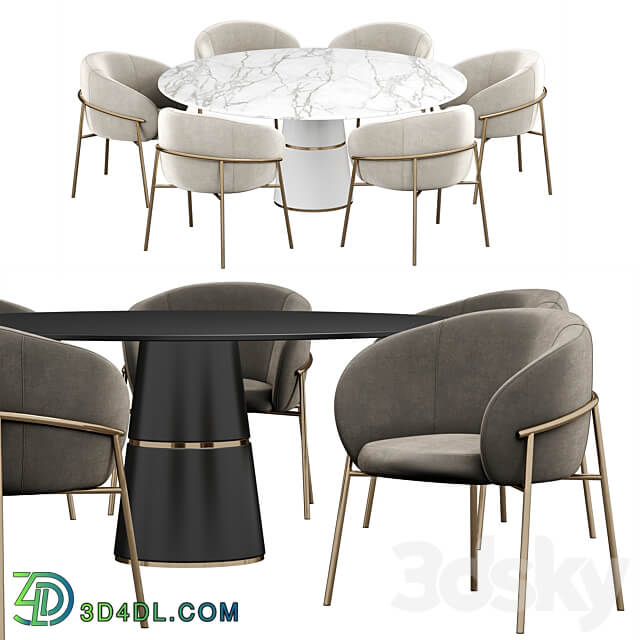 Table Chair Rimo dinning set