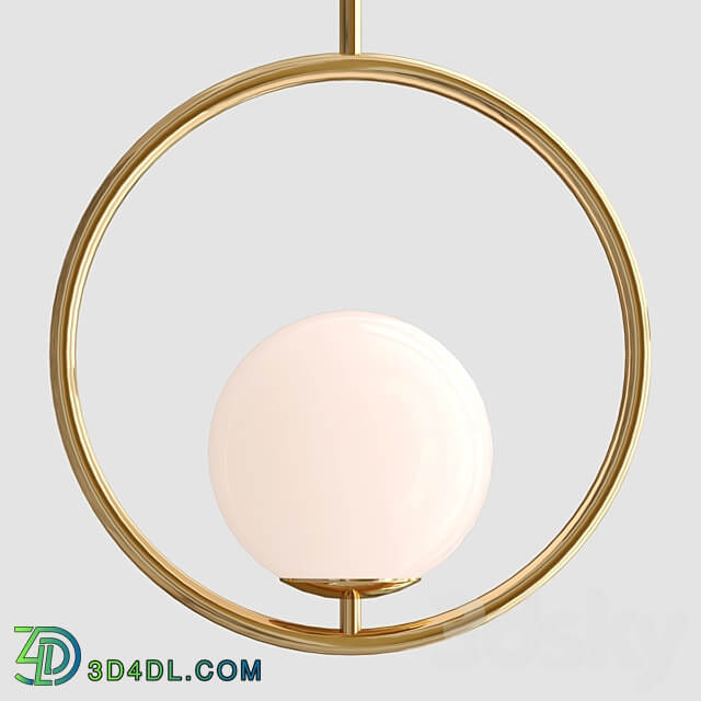 Pendant Lamp Hoop collection Pendant light 3D Models