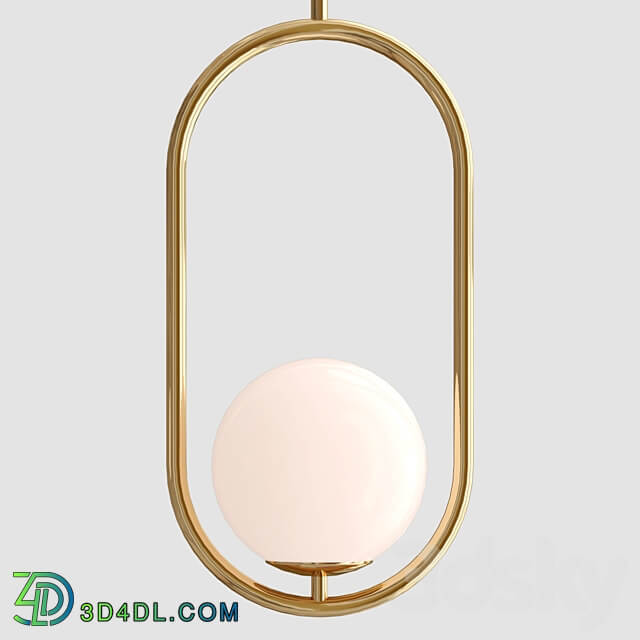 Pendant Lamp Hoop collection Pendant light 3D Models