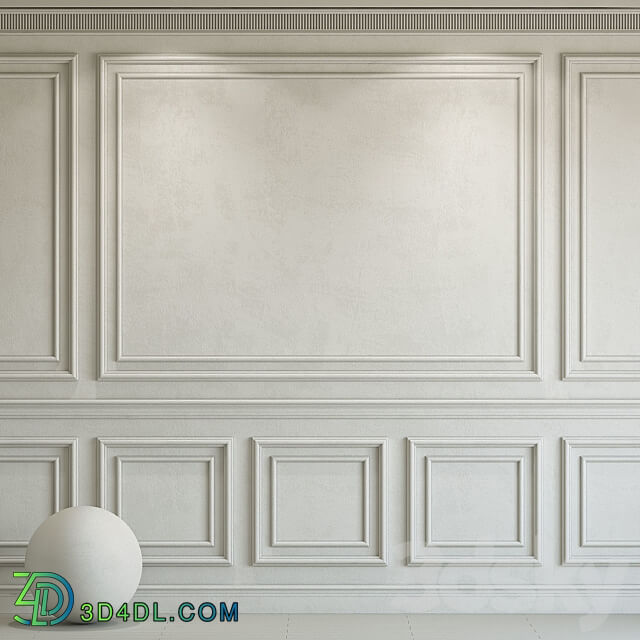 Stone Decorative plaster with molding 215