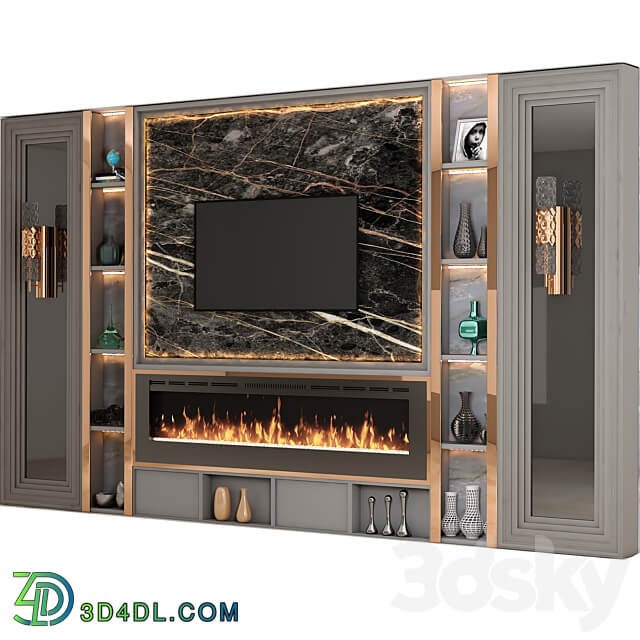 modern tv wall set 20