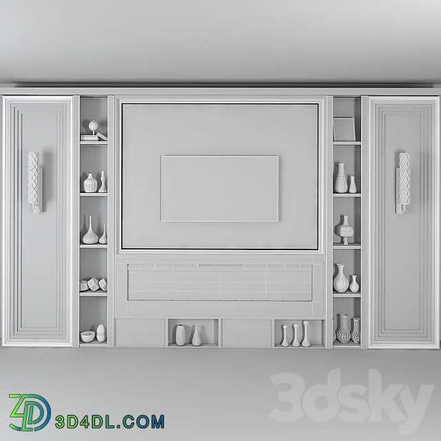 modern tv wall set 20