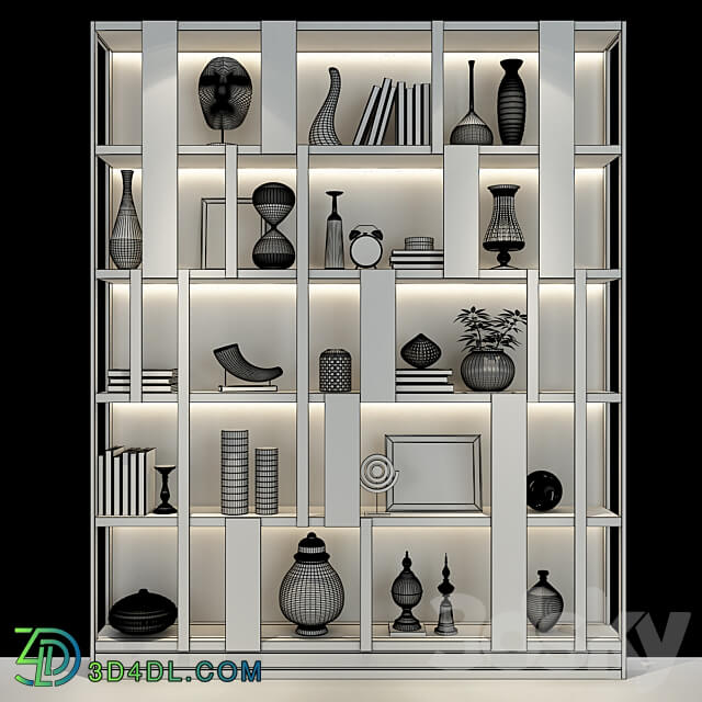 Rack Furniture composition set 232