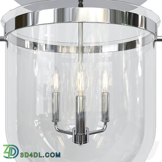 Pendant light Urban smokebell