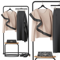 Clothes Givenchy Bluse and Skirt Set 