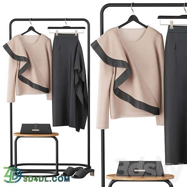 Clothes Givenchy Bluse and Skirt Set