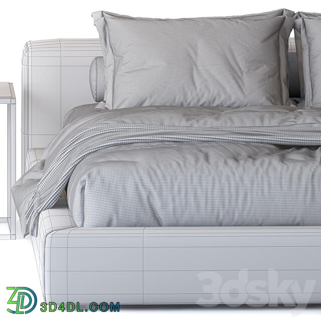 Cubic 24 by Desiree Bed 3D Models 3DSKY