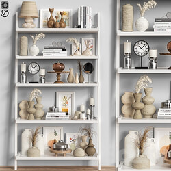 Decorative shelf 03 3D Models 3DSKY 