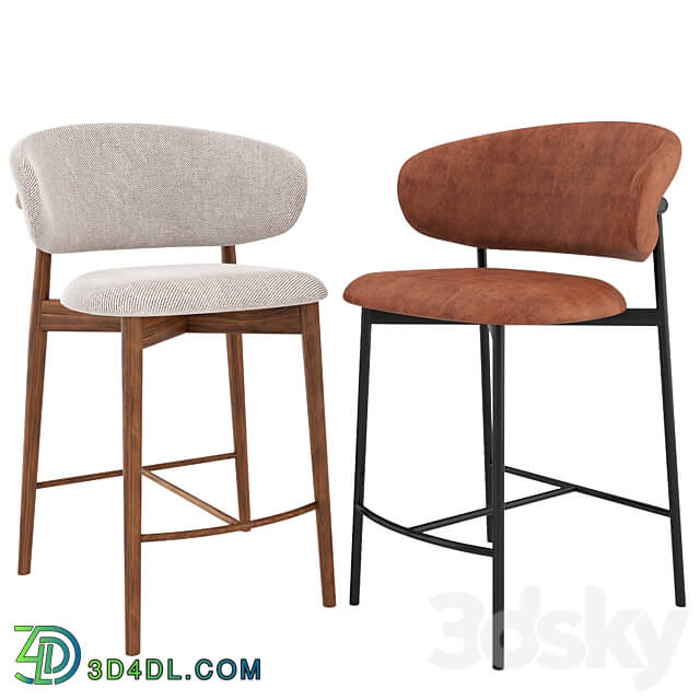 Oleandro Stool by Calligaris 3D Models 3DSKY