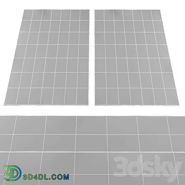 Rugs collection 360 3D Models 3DSKY