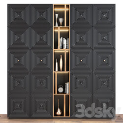 Furniture composition set 279 Wardrobe Display cabinets 3D Models 3DSKY 