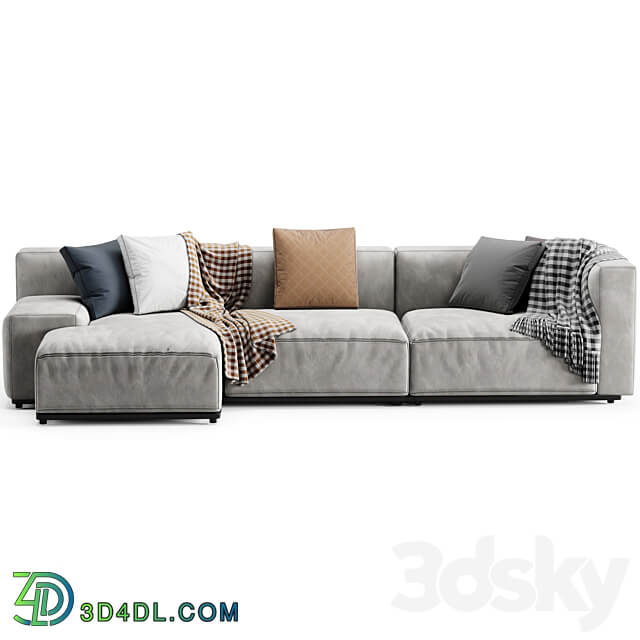 Cassina Mex Cube Chaise Longue 3D Models 3DSKY