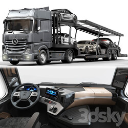 Mercedes actros 3D Models 3DSKY 