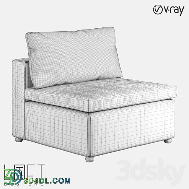 Sofa LoftDesigne 3918 model 3D Models