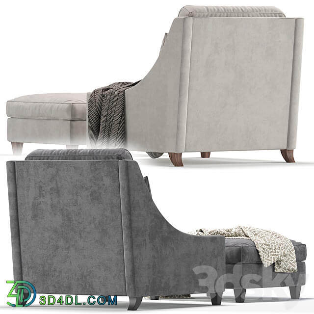 Armchair NAPLES Cazarina Interiors Кресло НЕАПОЛЬ 3D Models