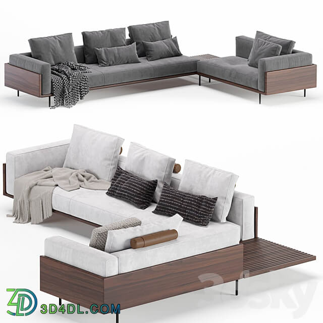 Sofa brasilia minotti 3D Models 3DSKY