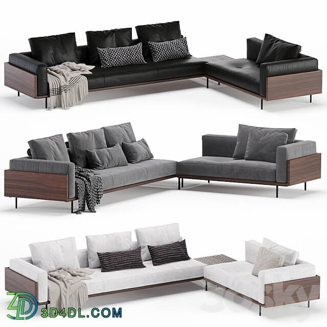 Sofa brasilia minotti 3D Models 3DSKY