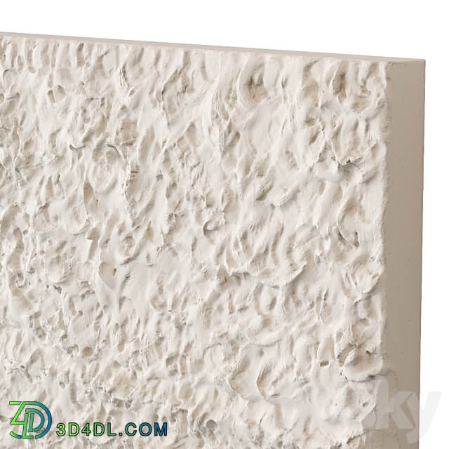 Abstract plaster painting 3D Models 3DSKY