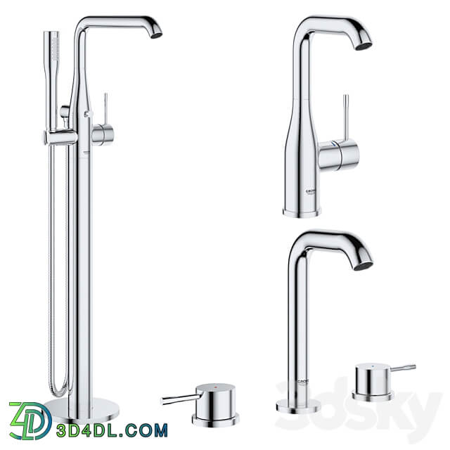 Mixer Taps Grohe Essence 01 3D Models 3DSKY