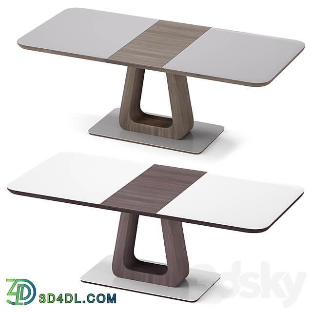 Rosanna extendable table 3D Models