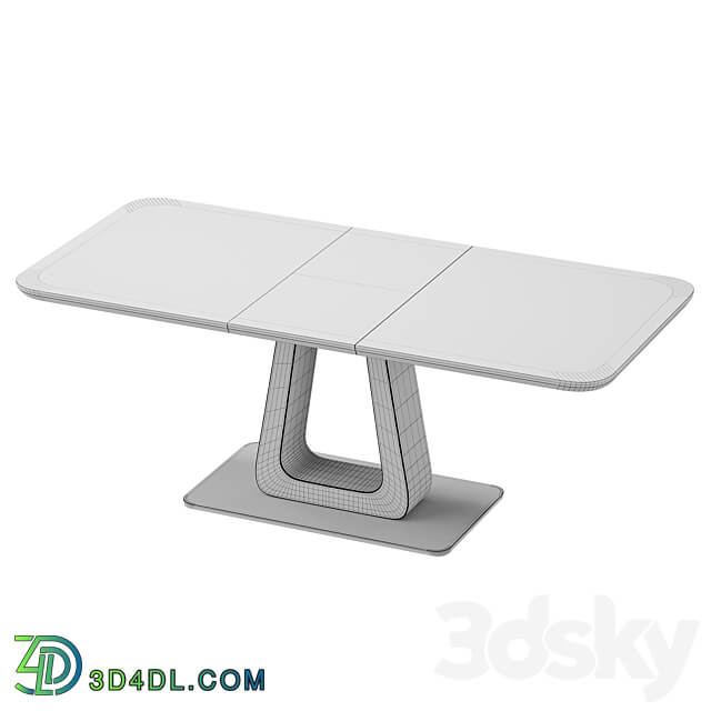 Rosanna extendable table 3D Models