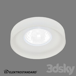 OM Recessed LED spot light Elektrostandard 15268 LED 3D Models 