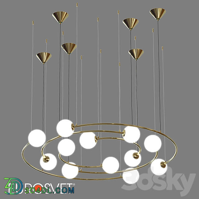 OM Pendant lamp Bogates 359 12 and 360 12 Brook Pendant light 3D Models 3DSKY