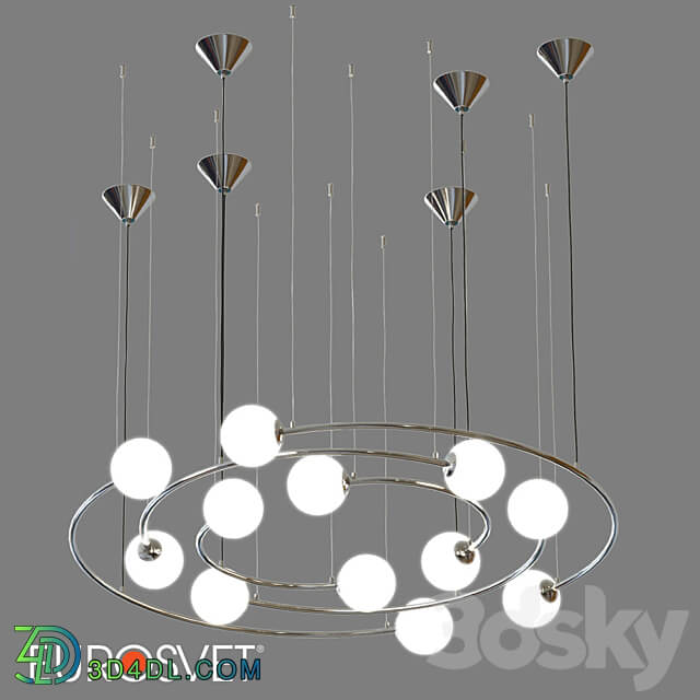 OM Pendant lamp Bogates 359 12 and 360 12 Brook Pendant light 3D Models 3DSKY