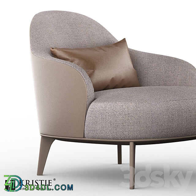 OM armchair KRISTIE mebel Hudson 13 3D Models 3DSKY