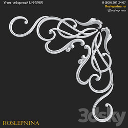 Corner typesetting UN 598R from RosLepnina 3D Models 3DSKY 