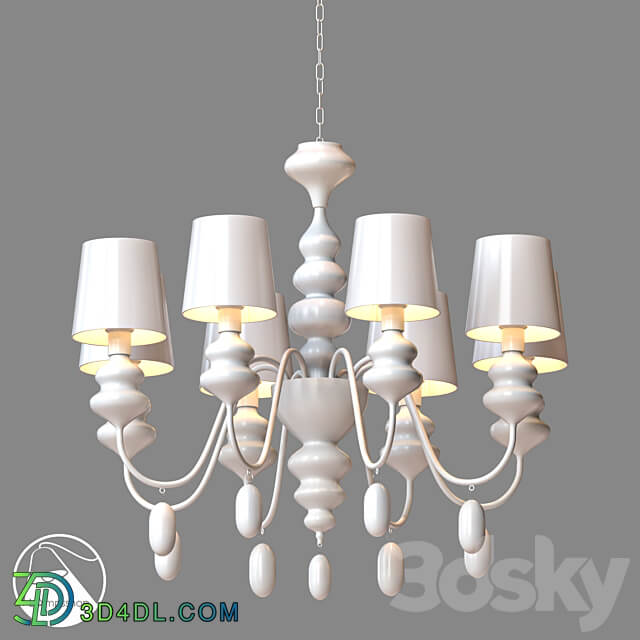 LampsShop.ru L1024 Chandelier Classic Ceiling lamp 3D Models 3DSKY
