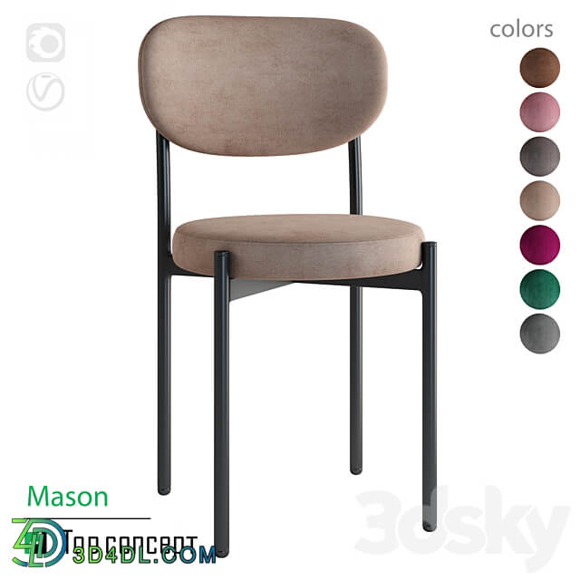 Chair Mason 3D Models 3DSKY