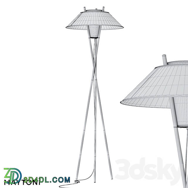 Floor lamp floor lamp MOD006FL 01B MOD006FL 01N OM 3D Models 3DSKY